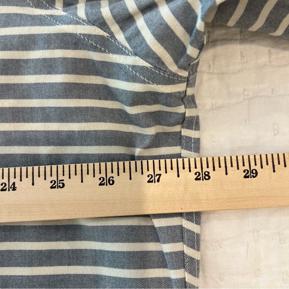 LL Bean Shirt Mens 2XL Wrinkle Free Ultrasoft Cotton Button Up Slightly Fitted - Picture 9 of 13